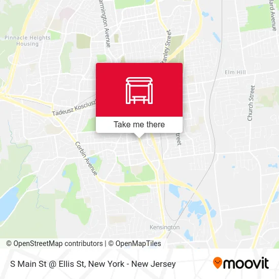 S Main St @ Ellis St map