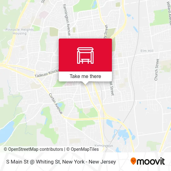 S Main St @ Whiting St map