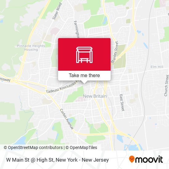 Mapa de W Main St @ High St