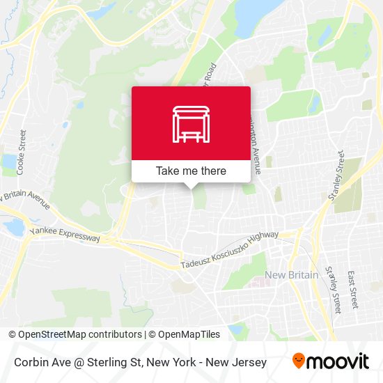 Mapa de Corbin Ave @ Sterling St