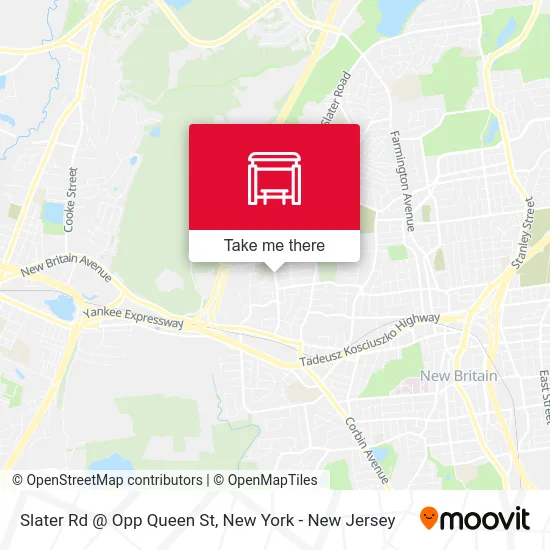 Slater Rd @ Opp Queen St map