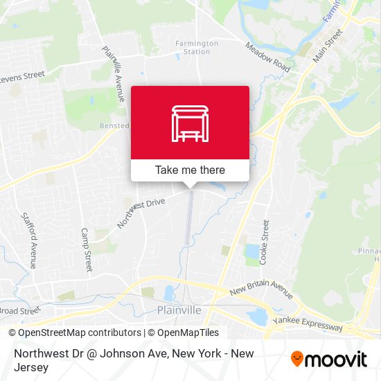 Mapa de Northwest Dr @ Johnson Ave