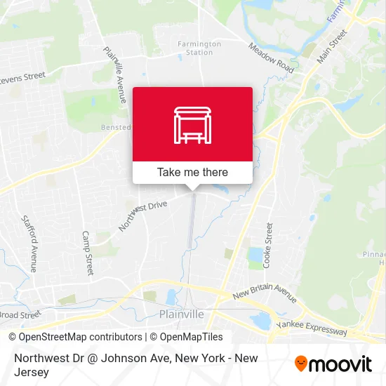 Northwest Dr @ Johnson Ave map