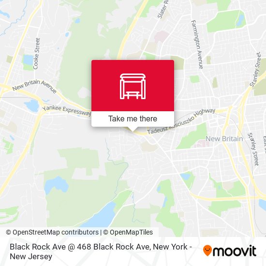 Mapa de Black Rock Ave @ 468 Black Rock Ave