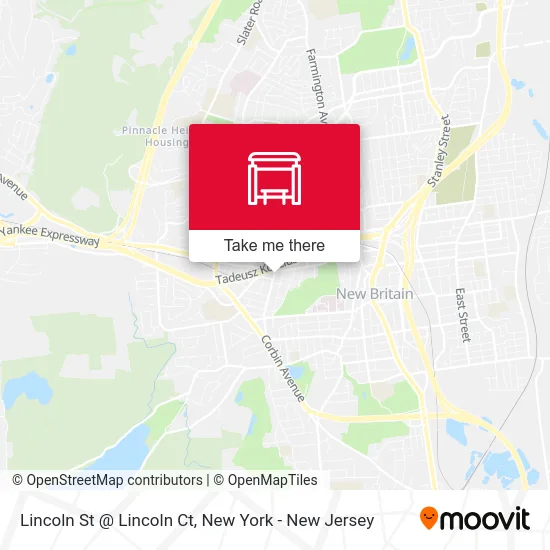 Lincoln St @ Lincoln Ct map