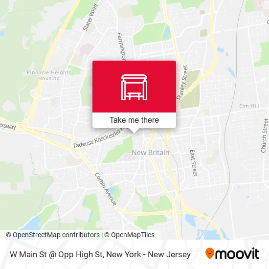 Mapa de W Main St @ Opp High St
