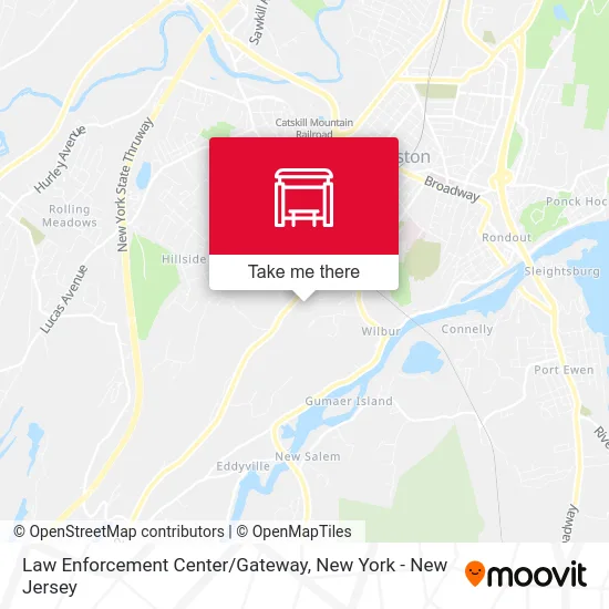 Law Enforcement Center/Gateway map