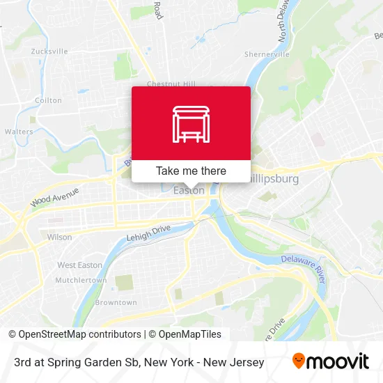 3rd at Spring Garden Sb map