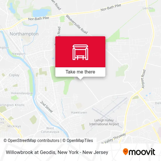 Willowbrook at Geodis map
