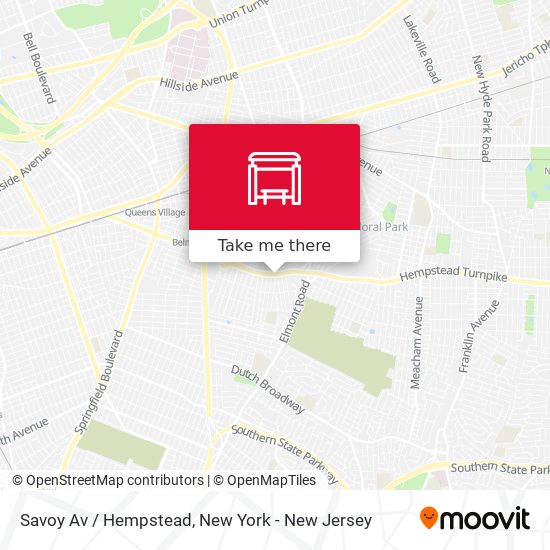 Mapa de Savoy Av / Hempstead