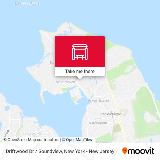 Mapa de Driftwood Dr / Soundview