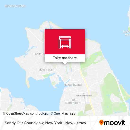 Sandy Ct / Soundview map