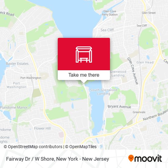 Mapa de Fairway Dr / W Shore