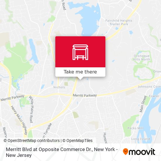 Mapa de Merritt Blvd at Opposite Commerce Dr.