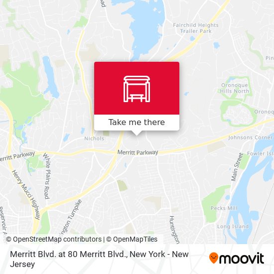 Mapa de Merritt Blvd. at 80 Merritt Blvd.