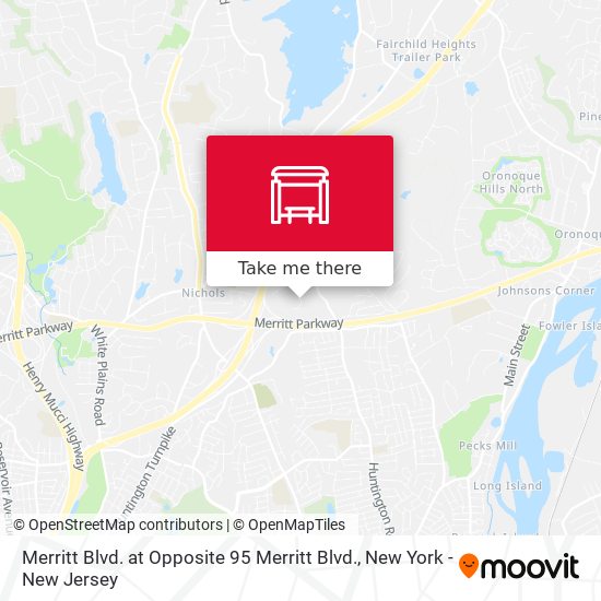 Mapa de Merritt Blvd. at Opposite 95 Merritt Blvd.