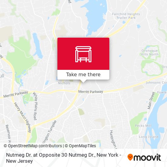 Nutmeg Dr. at Opposite 30 Nutmeg Dr. map