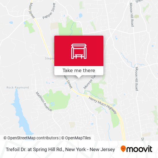 Mapa de Trefoil Dr. at Spring Hill Rd.
