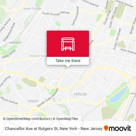 Chancellor Ave at Rutgers St map