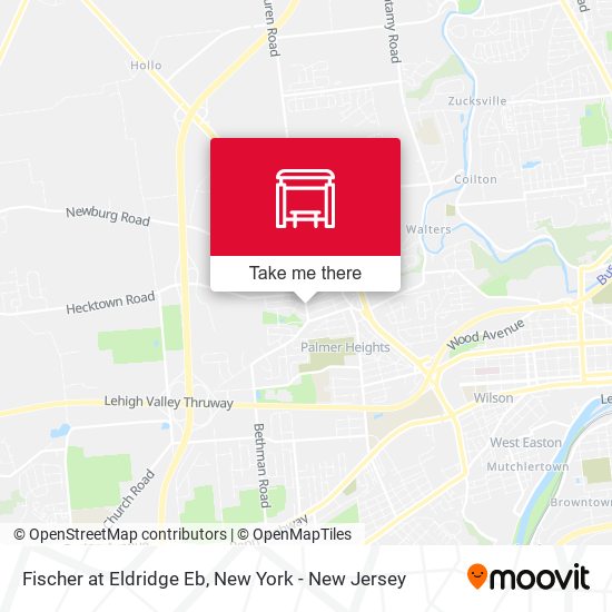 Mapa de Fischer at Eldridge Eb