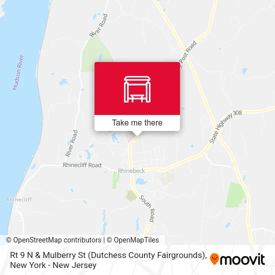 Mapa de Rt 9 N & Mulberry St (Dutchess County Fairgrounds)
