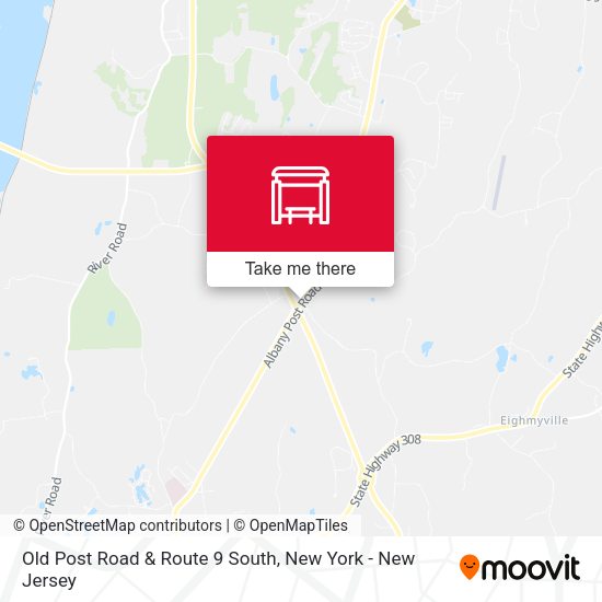 Mapa de Old Post Road & Route 9 South
