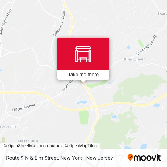 Mapa de Route 9 N & Elm Street