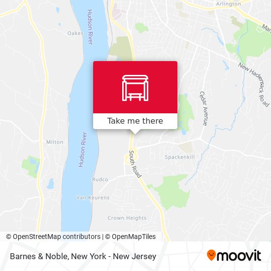 Mapa de Barnes & Noble