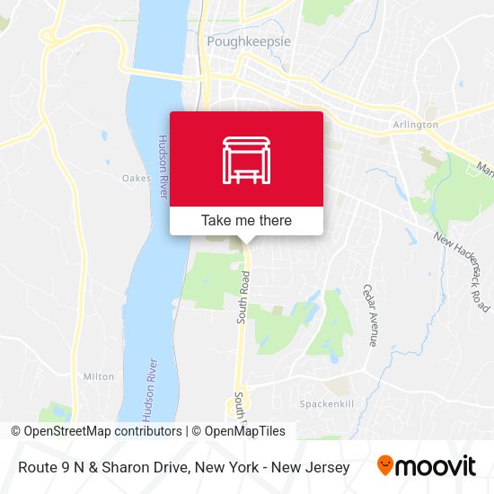 Route 9 N & Sharon Drive map
