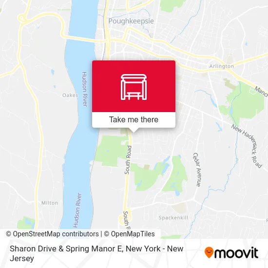 Sharon Drive & Spring Manor E map