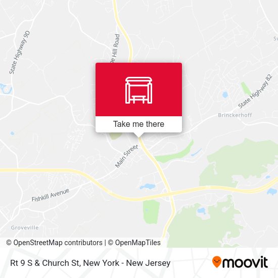 Mapa de Rt 9 S & Church St