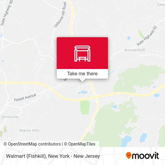 Walmart (Fishkill) map