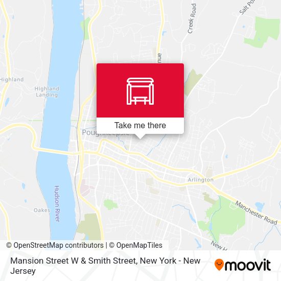 Smith Street & Mansion Street map