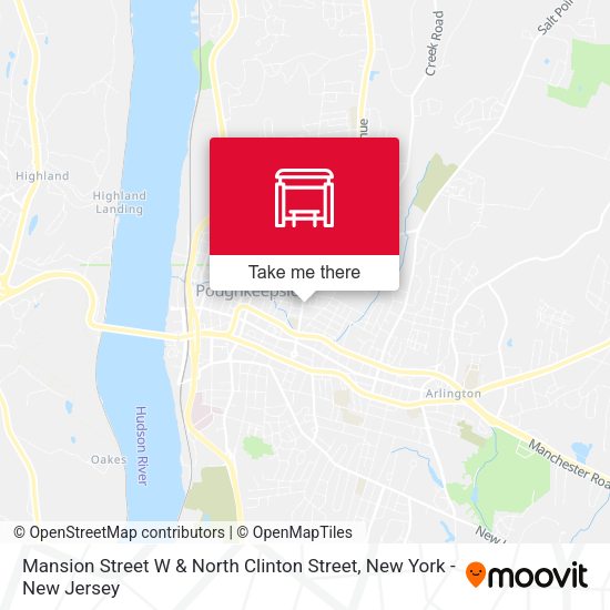 Mapa de Mansion Street W & North Clinton Street
