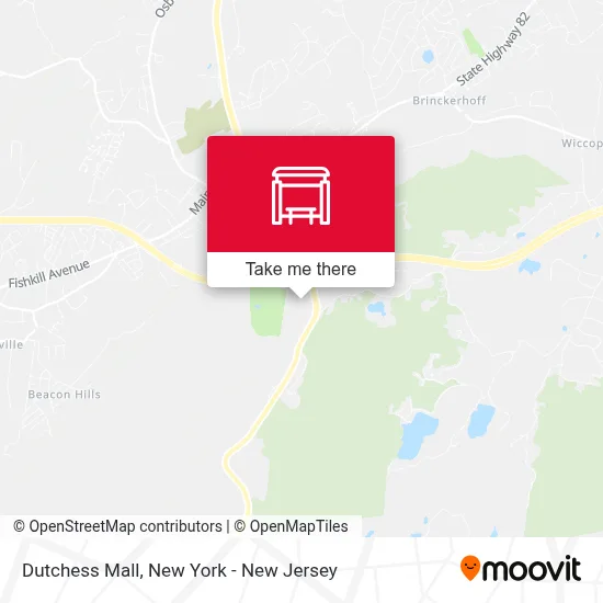 Dutchess Mall map