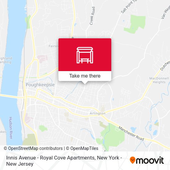 Innis Avenue - Royal Cove Apartments map
