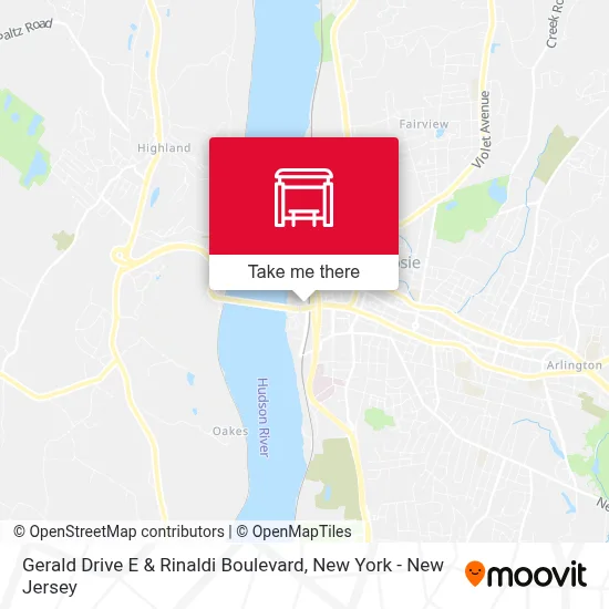 Gerald Drive E & Rinaldi Boulevard map