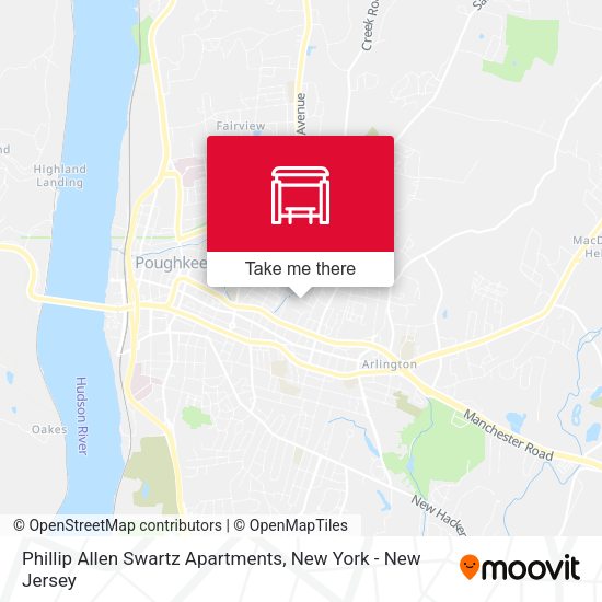 Mapa de Phillip Allen Swartz Apartments