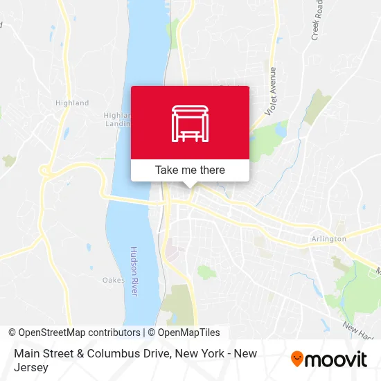 Main Street & Columbus Drive map