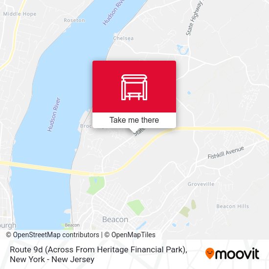 Route 9d (Across From Heritage Financial Park) map