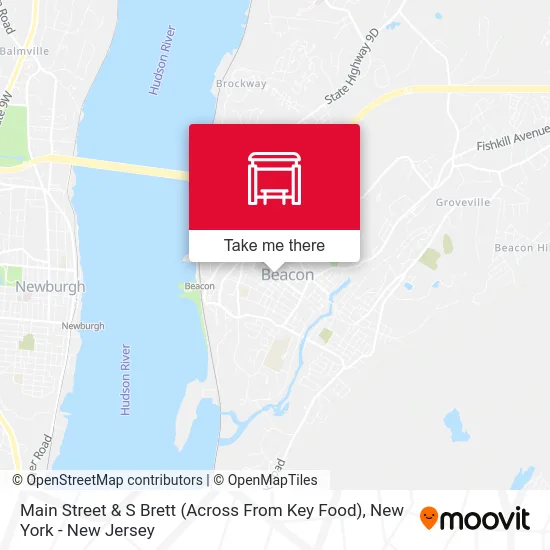 Main Street & S Brett (Across From Key Food) map