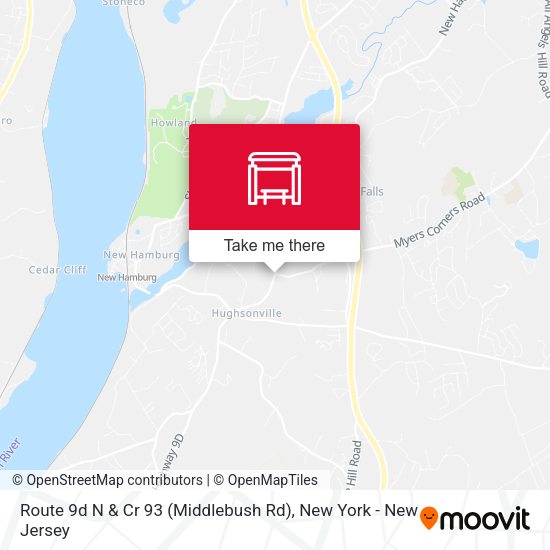 Route 9d N & Cr 93 (Middlebush Rd) map