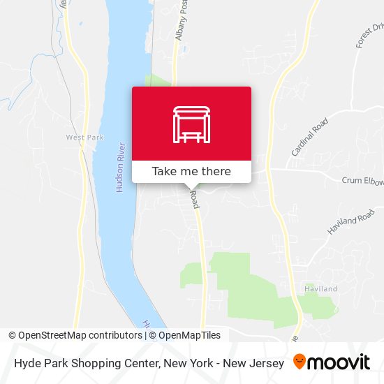 Hyde Park Shopping Center map