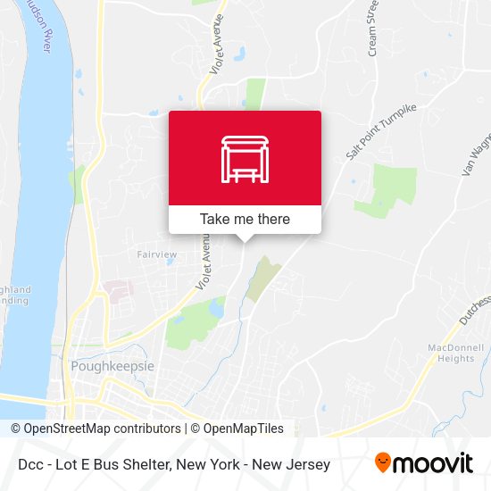Dcc - Lot E Bus Shelter map