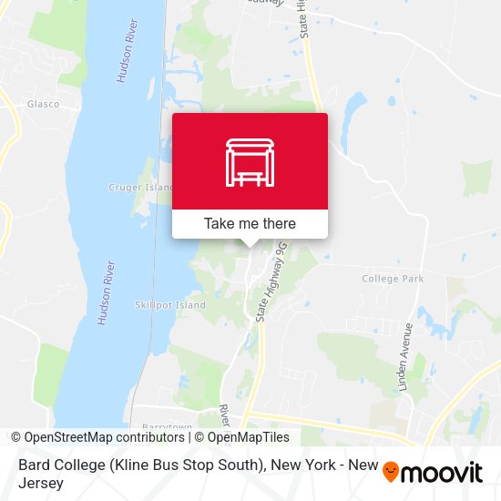 Bard College (Kline Bus Stop South) map