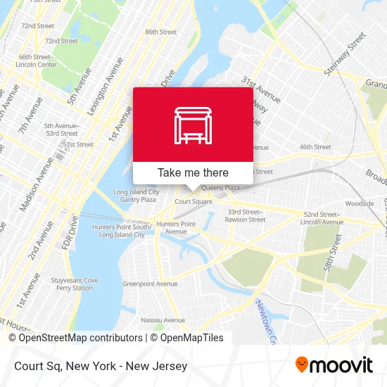 Court Sq map