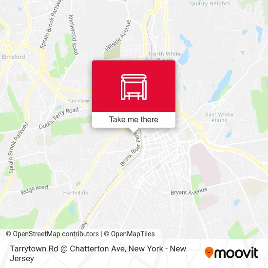 Tarrytown Rd @ Chatterton Ave map