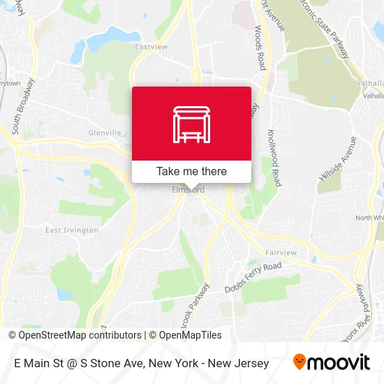 E Main St @ S Stone Ave map