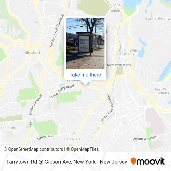 Tarrytown Rd @ Gibson Ave map