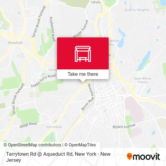 Tarrytown Rd @ Aqueduct Rd map